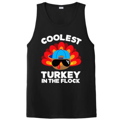 Thanksgiving Coolest Turkey PosiCharge Competitor Tank