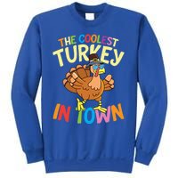 The Coolest Turkey In Town Hen Farmers Gift Sweatshirt