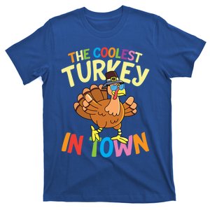 The Coolest Turkey In Town Hen Farmers Gift T-Shirt