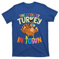 The Coolest Turkey In Town Hen Farmers Gift T-Shirt