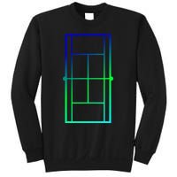 Tennis Court Tennis Lines Court Tennis Sweatshirt