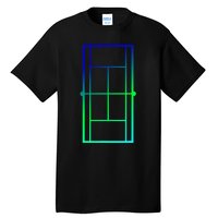 Tennis Court Tennis Lines Court Tennis Tall T-Shirt