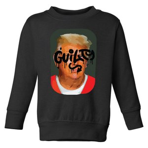 Trump Convicted Toddler Sweatshirt