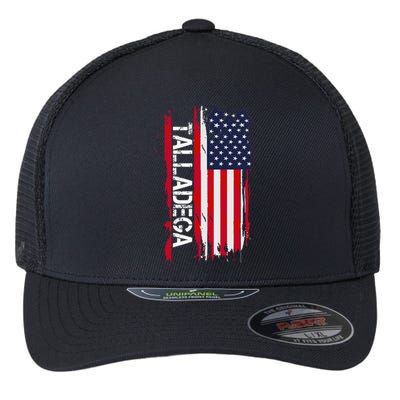 Talladega City Flexfit Unipanel Trucker Cap