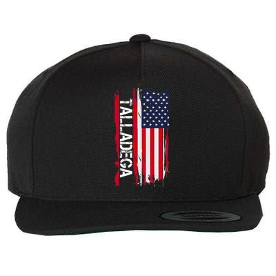 Talladega City Wool Snapback Cap