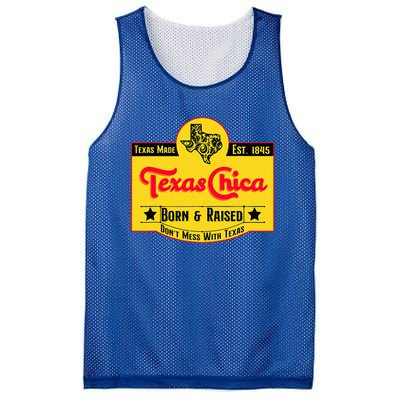 Texas Chica Mesh Reversible Basketball Jersey Tank