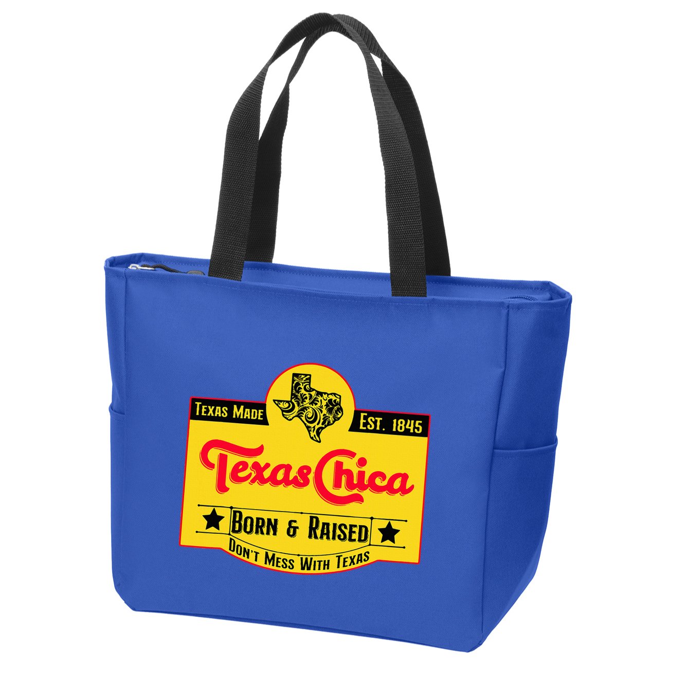 Texas Chica Zip Tote Bag