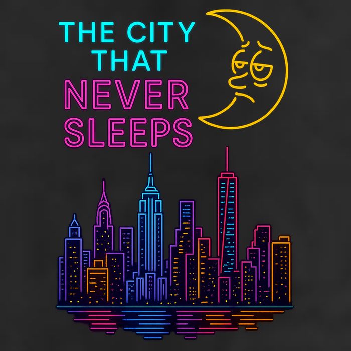 The City That Never Sleeps New York Adult Drive Performance Visor