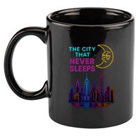The City That Never Sleeps New York 11oz C Handle Ceramic Mug