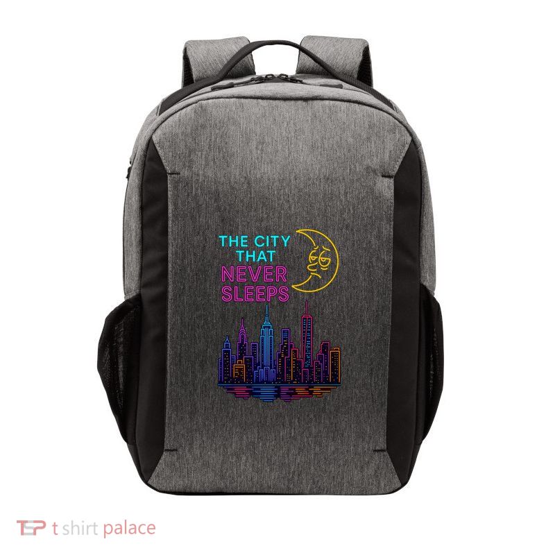 The City That Never Sleeps New York Vector Backpack