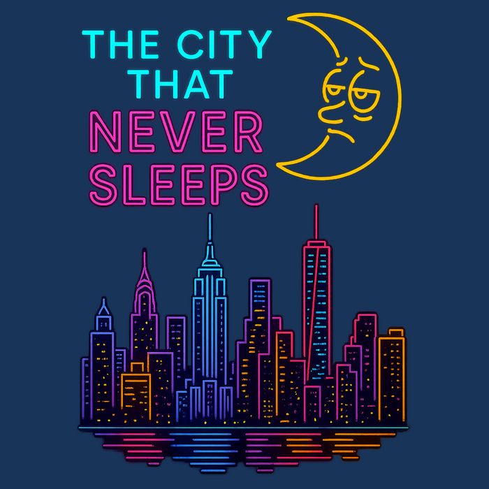 The City That Never Sleeps New York Cool Comfort Performance Bucket Hat
