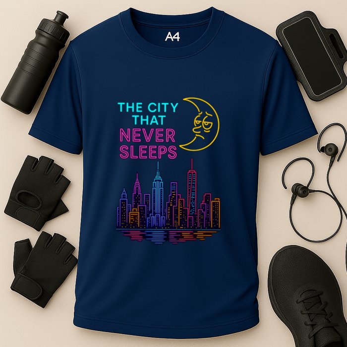 The City That Never Sleeps New York Cooling Performance Crew T-Shirt