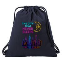 The City That Never Sleeps New York Drawstring Bag