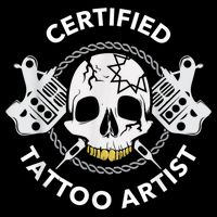 Tattooist Certified Tattoo Artist Tattoo Needle Skull Cooling Performance Crew T-Shirt