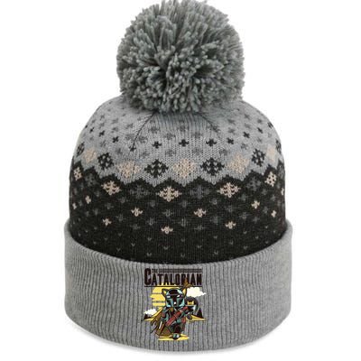 The Catalorian The Baniff Cuffed Pom Beanie