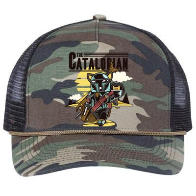 The Catalorian Retro Rope Trucker Hat Cap