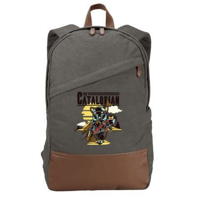 The Catalorian Cotton Canvas Backpack