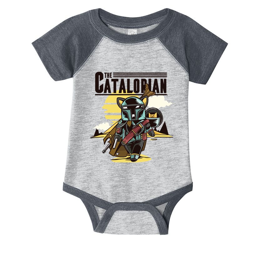 The Catalorian Infant Baby Jersey Bodysuit