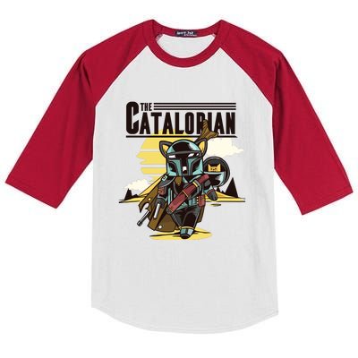 The Catalorian Kids Colorblock Raglan Jersey