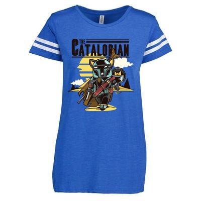 The Catalorian Enza Ladies Jersey Football T-Shirt