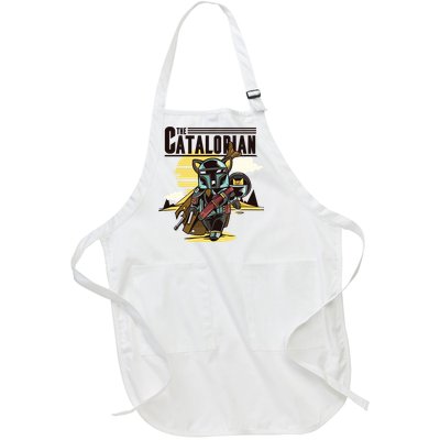 The Catalorian Full-Length Apron With Pockets