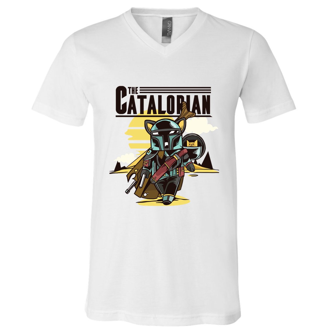 The Catalorian V-Neck T-Shirt