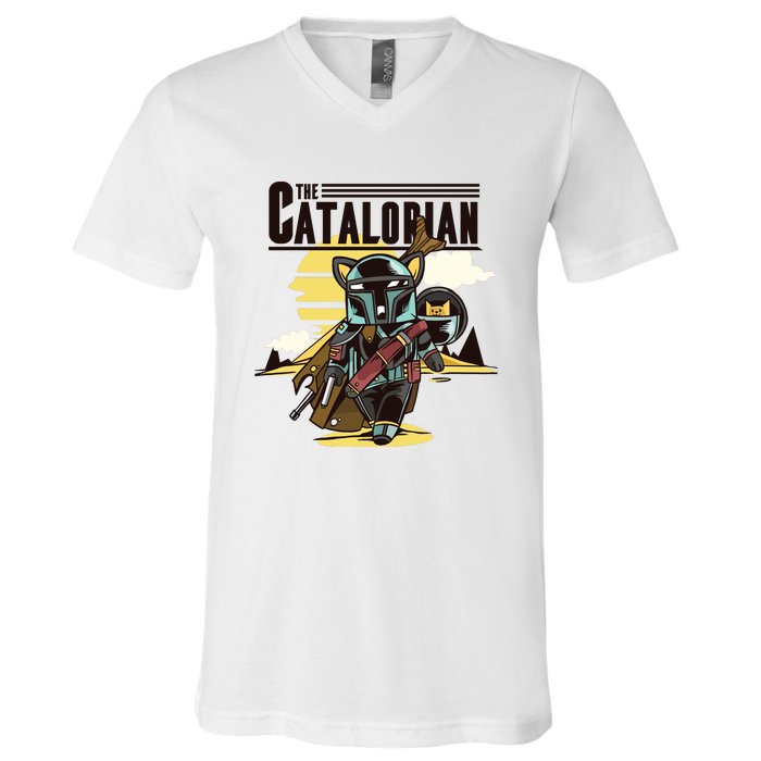 The Catalorian V-Neck T-Shirt