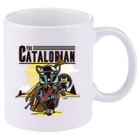 The Catalorian 11oz C Handle Ceramic Mug