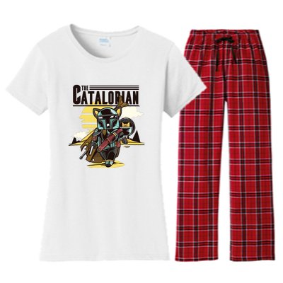 The Catalorian Women's Flannel Pajama Set