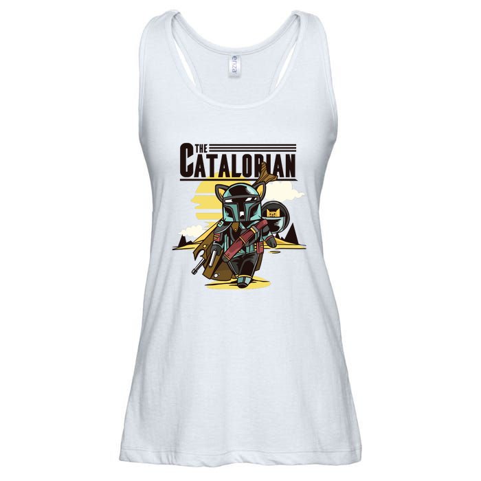 The Catalorian Ladies Essential Flowy Tank