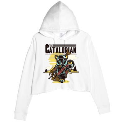 The Catalorian Crop Fleece Hoodie