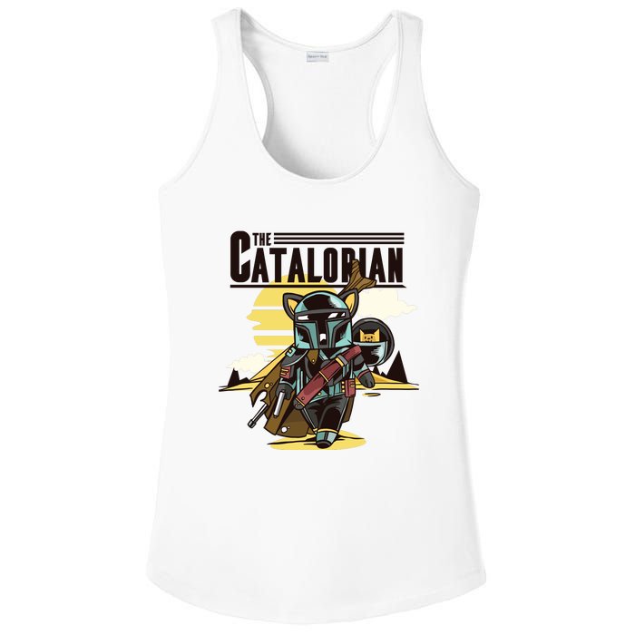 The Catalorian Ladies PosiCharge Competitor Racerback Tank