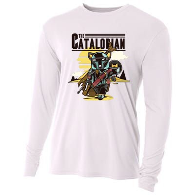 The Catalorian Cooling Performance Long Sleeve Crew