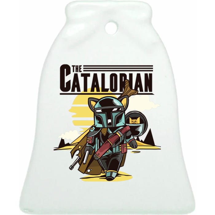 The Catalorian Ceramic Bell Ornament