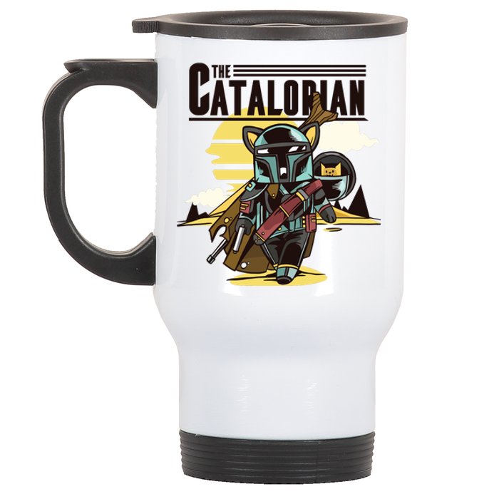 The Catalorian Stainless Steel Travel Mug