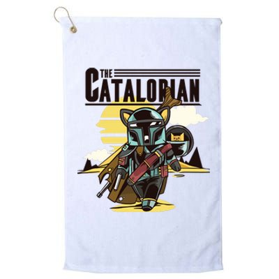 The Catalorian Platinum Collection Golf Towel