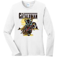 The Catalorian Ladies Long Sleeve Shirt