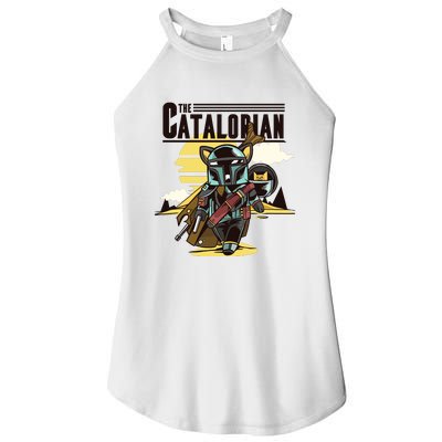 The Catalorian Women's Perfect Tri Rocker Tank