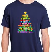 Teacher Christmas Tree Lights Student School Xmas Adult ChromaSoft Performance T-Shirt