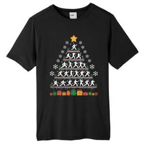 Taekwondo Christmas Tree Martial Artist Martial Arts Tkd Gift Tall Fusion ChromaSoft Performance T-Shirt