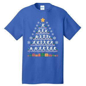 Taekwondo Christmas Tree Martial Artist Martial Arts Tkd Gift Tall T-Shirt