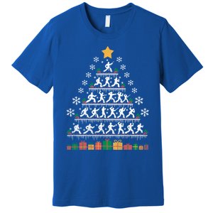 Taekwondo Christmas Tree Martial Artist Martial Arts Tkd Gift Premium T-Shirt