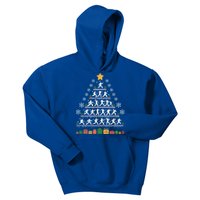 Taekwondo Christmas Tree Martial Artist Martial Arts Tkd Gift Kids Hoodie