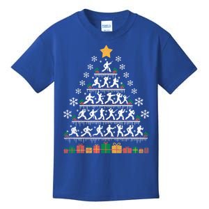 Taekwondo Christmas Tree Martial Artist Martial Arts Tkd Gift Kids T-Shirt