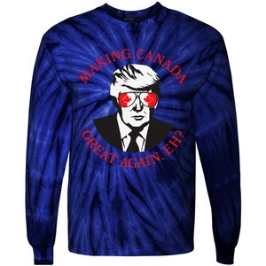 Trump Canada Tie-Dye Long Sleeve Shirt