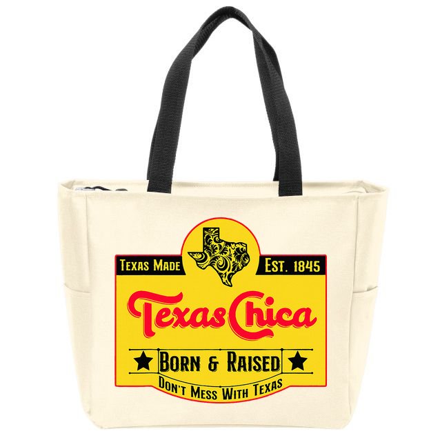 Texas Chica Zip Tote Bag
