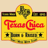 Texas Chica Zip Tote Bag