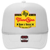 Texas Chica High Crown Mesh Back Trucker Hat