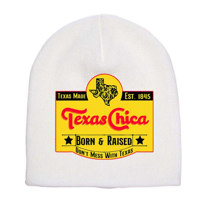 Texas Chica Short Acrylic Beanie