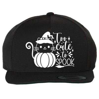 Too Cute To Spook Wool Snapback Cap